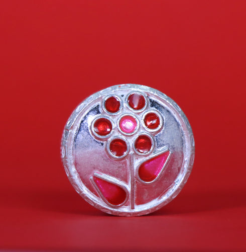 Pure Silver Kajal Box Dabbi 15.6g