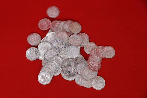 Pure Silver Coins 31.87 g (108 Coins)