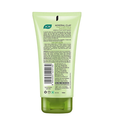Joy Mineral Clay Pore Clarifying And Anti-Pollution Green Clay Face Wash
