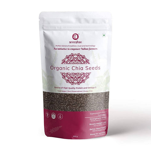 Anveshan Organic Raw Chia Seeds