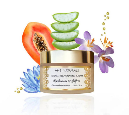 Ahe Naturals Kumkumadi and Saffron Intense Rejuvenating Cream