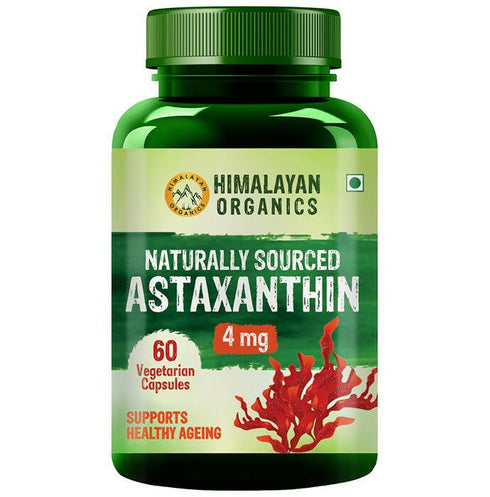 Himalayan Organics Naturally Sourced Astaxanthin Capsules