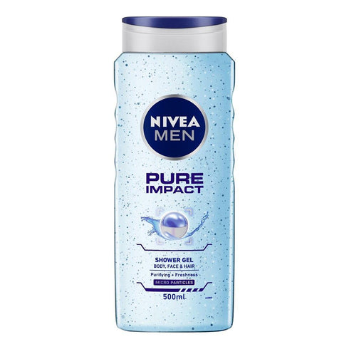 Nivea Men's Shower Gel Pure Impact Body Wash