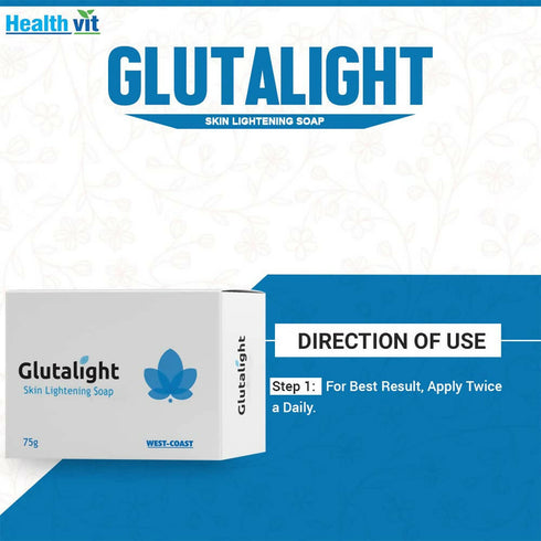 Healthvit Glutalight Skin Lightening Soap