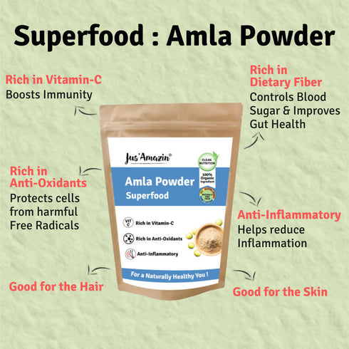 Jus Amazin Amla Powder Superfood