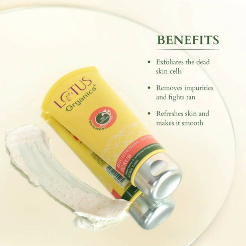 Lotus Organics+ Brightening De|Tan Scrub
