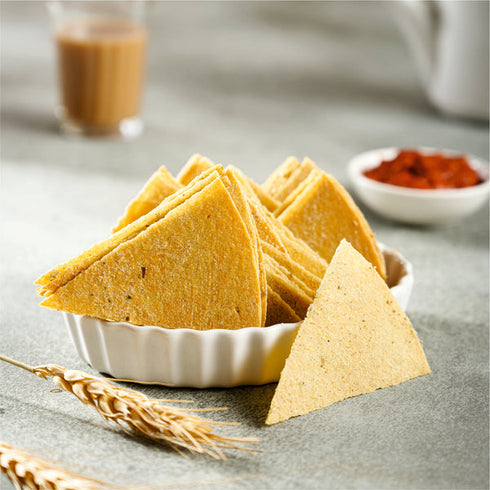 Stuti Khakhra Jalapeno Khakos With Schezwan Chutney