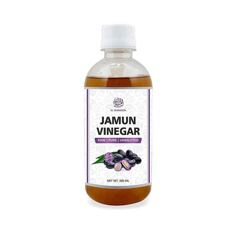 Al Masnoon Jamun Vinegar Undiluted Organic with Mother Raw| Unfiltered
