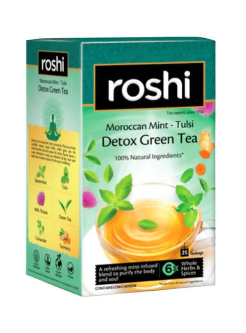 Roshi Moroccan MintTulsi Detox Green Tea