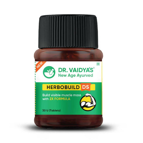 Dr. Vaidya's Herbobuild DS |Double Strength Tablets