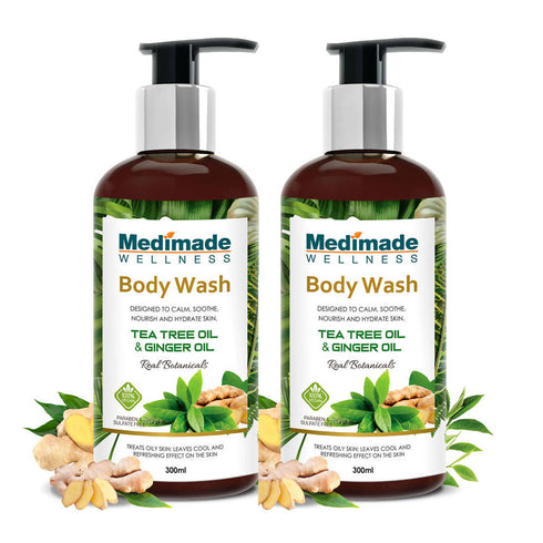 Medimade Wellness Tea Tree Oil & Ginger Oil Body Wash