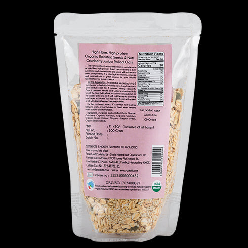 Praakritik Organic & Artisan Jumbo Oats Granola