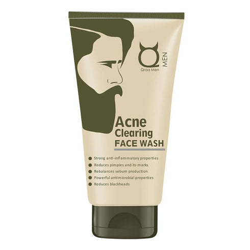 Qraa Men Acne Clearing Face Wash