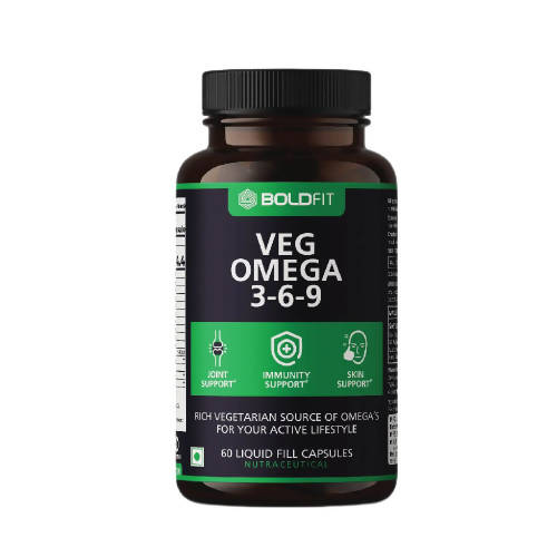 Boldfit Omega 3 6 9 Vegetarian Capsules PUSHMYCART