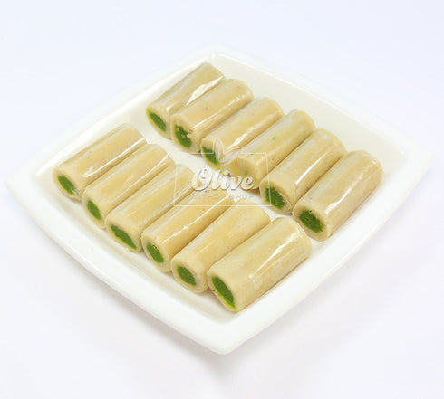 Olive Mithai Shop Kaju Pista Roll