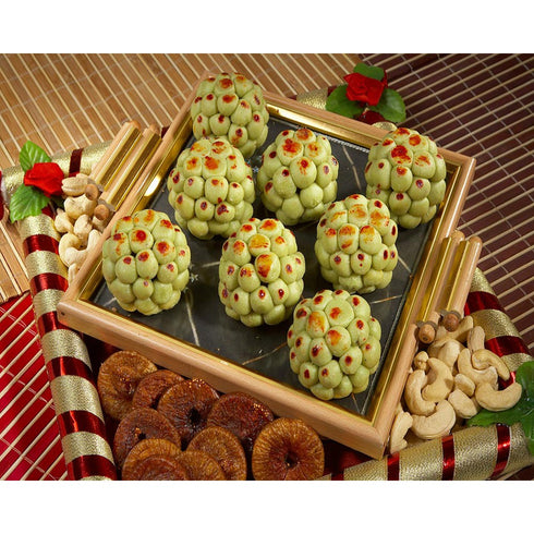 Olive Mithai Kaju Sitafal