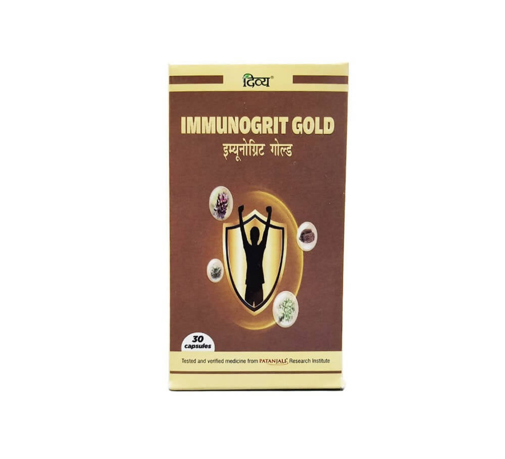 Patanjali Divya Immunogrit Gold 30 Capsules – PUSHMYCART