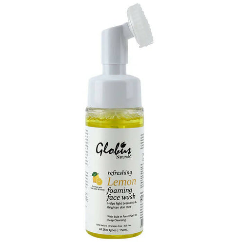 Globus Naturals Lemon Foaming Face Wash