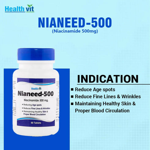 Healthvit Nianeed-500 Tablets