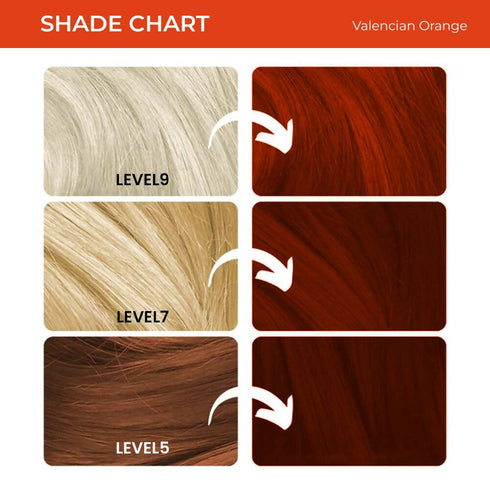 Anveya Semi Permanent Hair Color | Valencian Orange