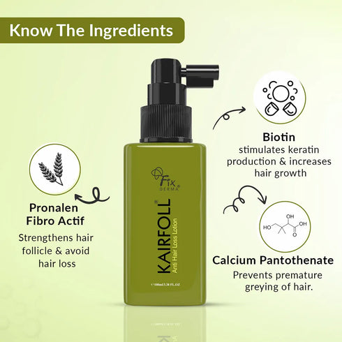 Fixderma Skincare Kairfoll Anti Hair Loss Lotion