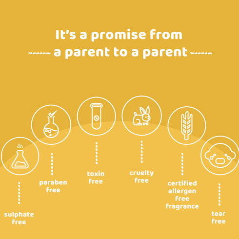 Tiny Mighty Kids Body Wash With Orange Fragrance 200ml