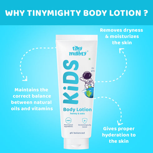 Tiny Mighty Kids Deep Skin Moisturizer Pack Body Lotion 200ml