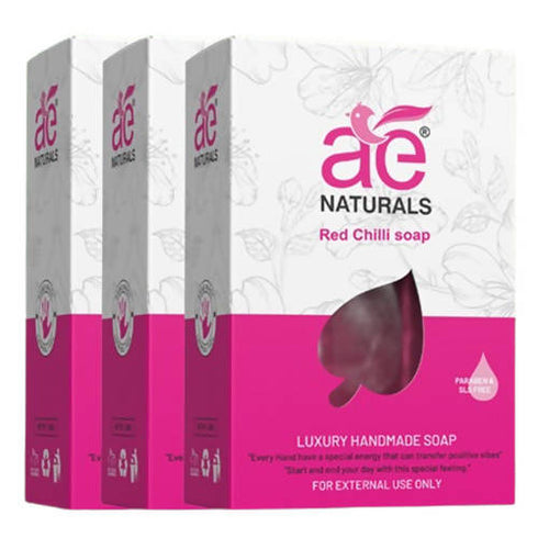Ae Naturals Handmade Red Chilli Soap 100g