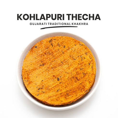 Stuti Khakhra Kohlapuri Thecha Khakhra