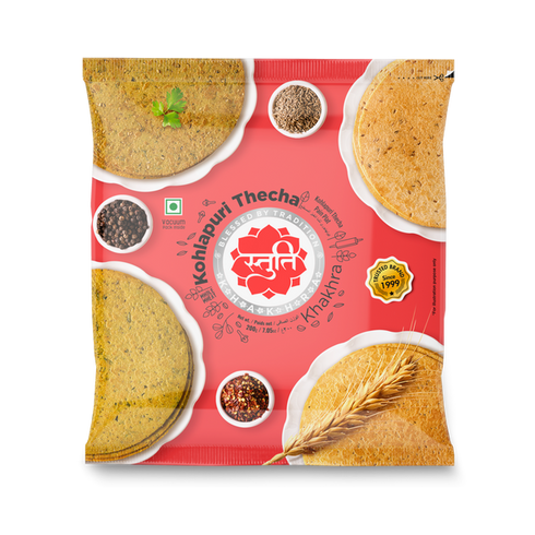 Stuti Khakhra Kohlapuri Thecha Khakhra