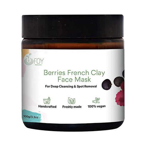 FOY Naturals Berries and French Clay Face Mask