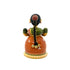 Traditional Lady Figurine Kumkum Box Etikoppaka Handicraft