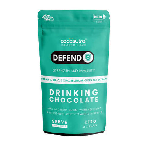 Cocosutra Lite Defend Sugar Free Drinking Chocolate Mix