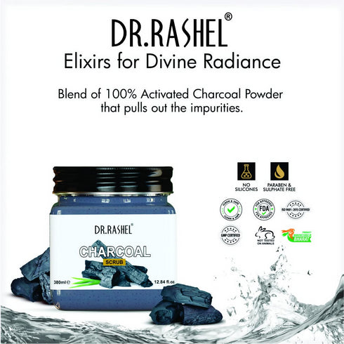 Dr.Rashel Charcoal Scrub For Face And Body