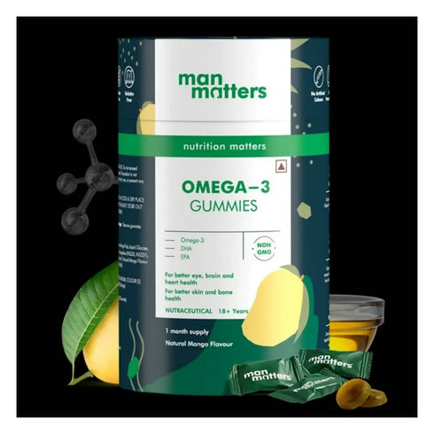 Man Matters Omega 3 Gummies