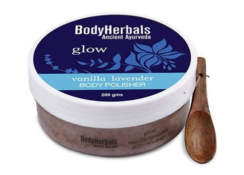 Bodyherbals Glow Vanilla and Lavender Body Polisher 200g