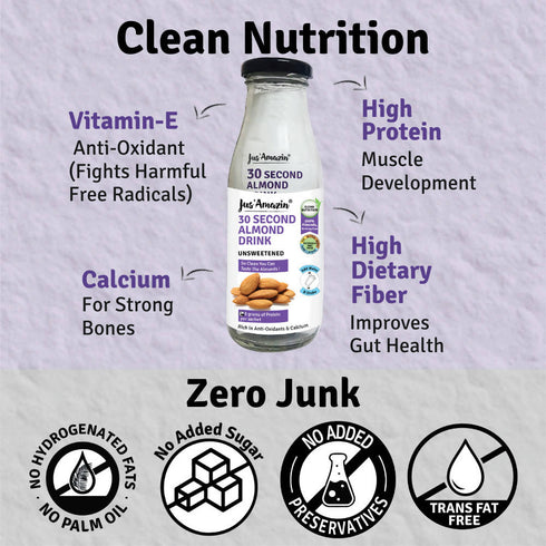 Jus Amazin 30 | Second Almond Drink Unsweetened