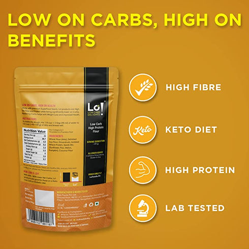 Lo! Foods Low Carb High Protein Atta