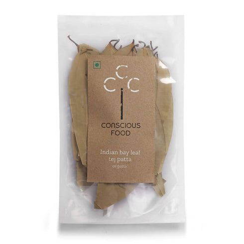 Conscious Food Organic Indian Bay Leaf |Tej Patta