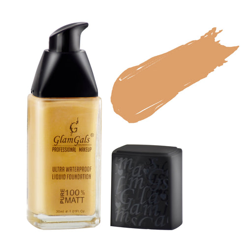 Glamgals Hollywood-U.S.A Ultra Water Proof Liquid Foundation Warm Nude