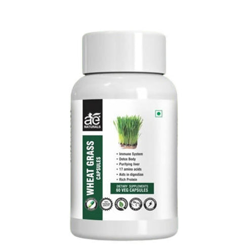 Ae Naturals Wheat Grass Capsules 60 Caps