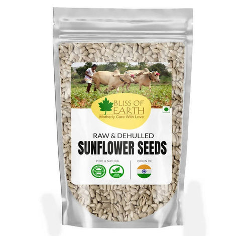 Bliss of Earth Raw & Dehulled Sunflower Seeds