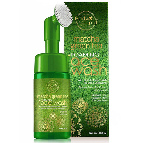 Body Cupid Matcha Green Tea Foaming Face Wash