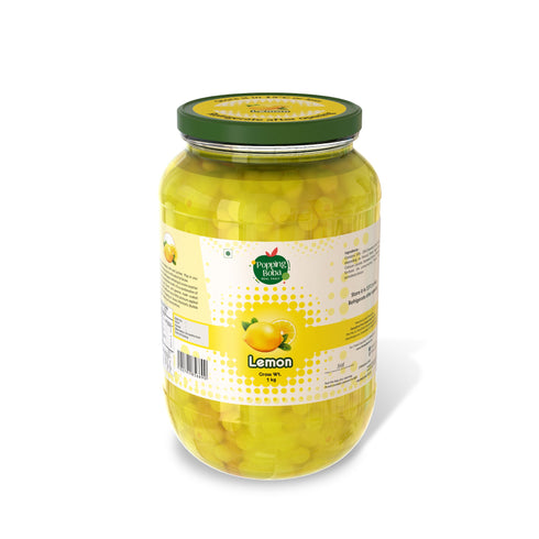 The Tea Planet Popping Boba - Lemon