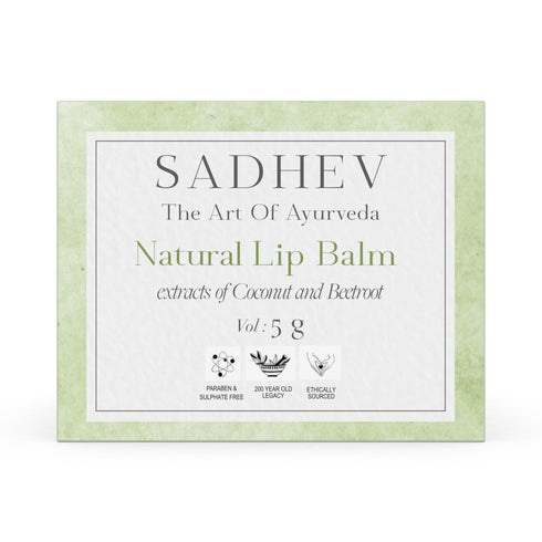 Sadhev Natural Lip Balm 5g