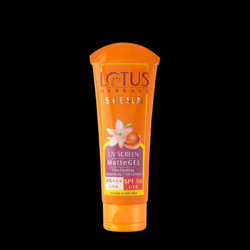 Lotus Safesun Uv Screen Matte Gel Sunscreen Spf 50