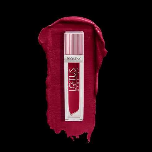 Lotus Ecostay Matte Lip Lacquer Wine Velvet