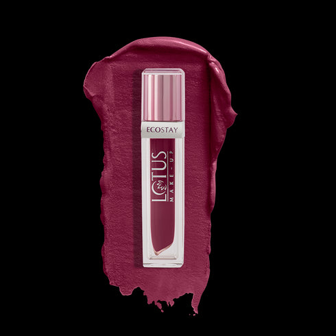 Lotus Ecostay Matte Lip Lacquer Plum Berry
