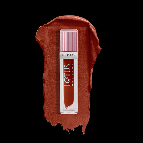 Lotus Ecostay Matte Lip Lacquer Earthy Rust