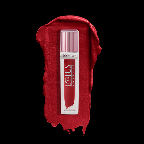 Lotus Ecostay Matte Lip Lacquer Red Fantasy